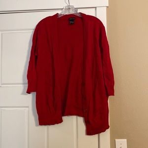 Red Torrid sweater size 1
